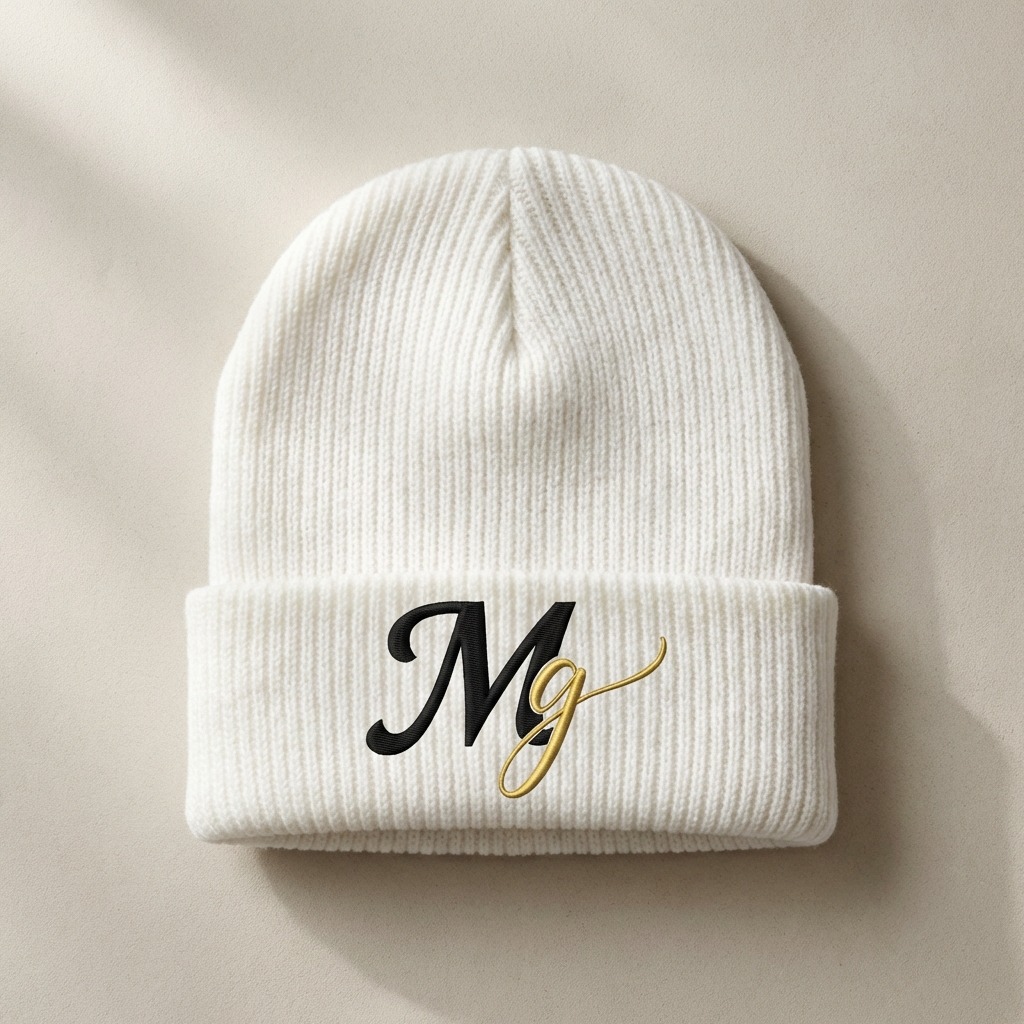 MG Signature Embroidered Beanie
